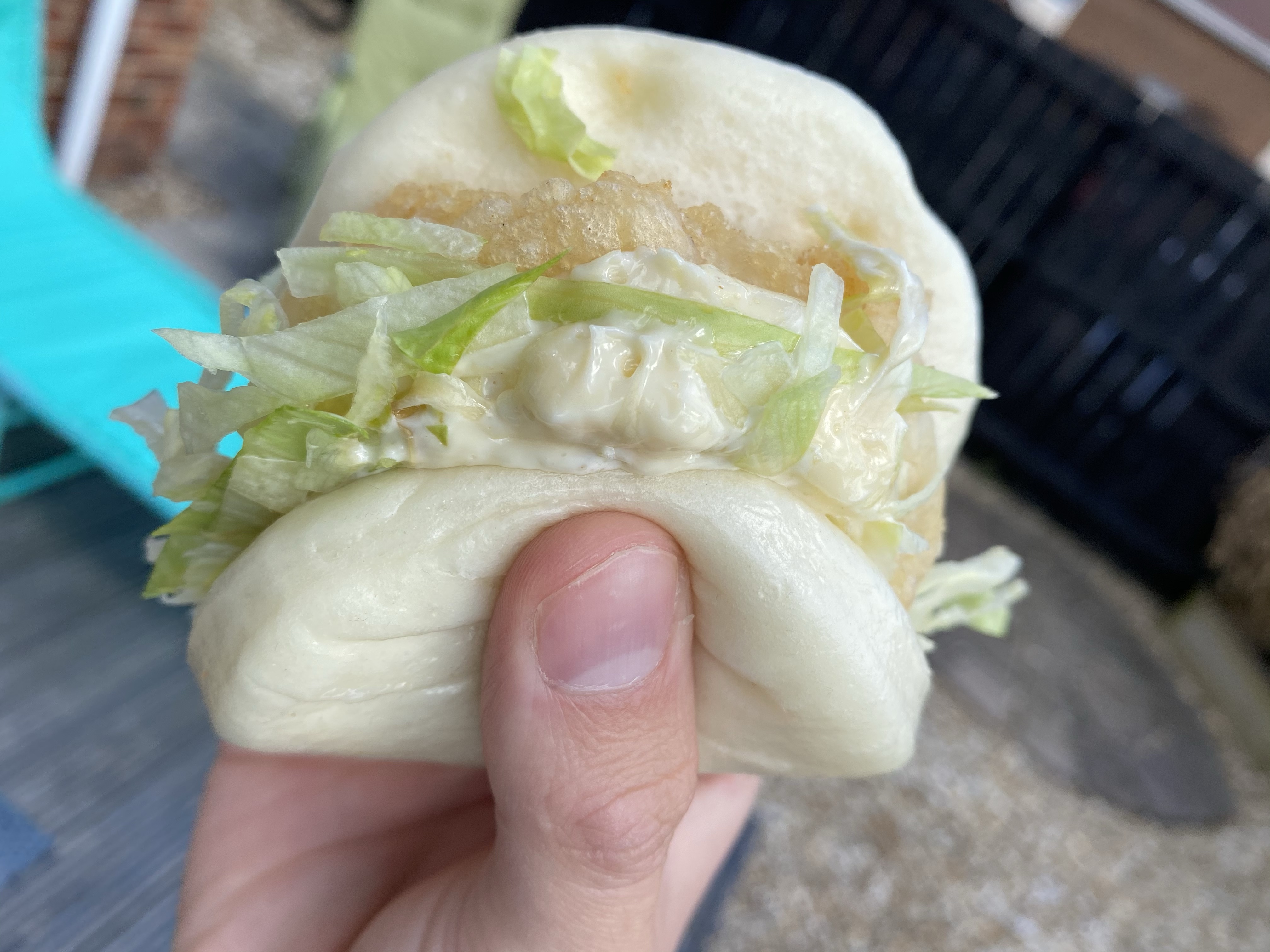 Beer Battered Cod Bao - Bao Bar